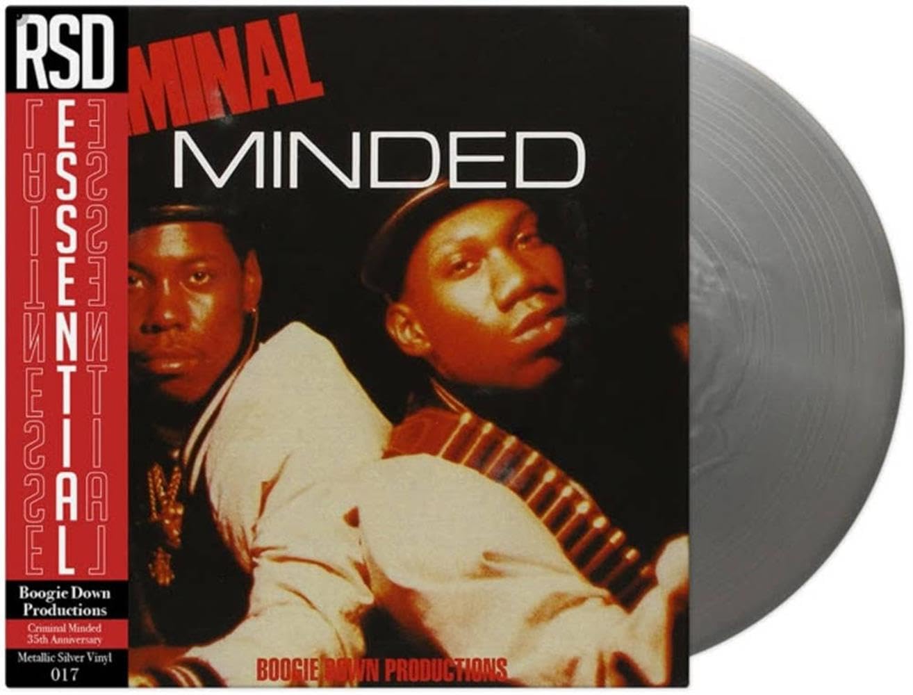 Amazon.com: Boogie Down Productions – Criminal Minded metallic silver